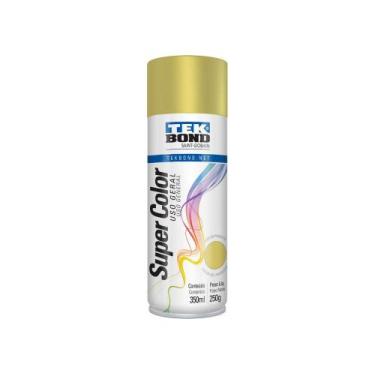 Imagem de Tinta Spray Tekbond Uso Geral Dourado 350Ml/250G c/6 pcs - Marca