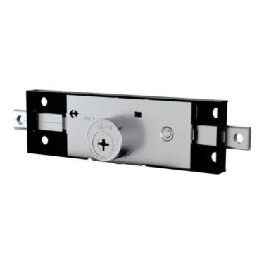 Imagem de Fechadura Stam Para Porta De Enrolar 1201 Chave Tetra Inox