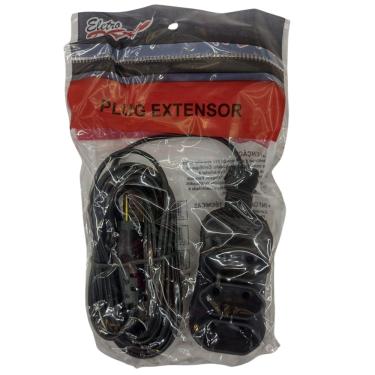 Imagem de Extensão Elétrica 5 metros com 3 Tomadas Reforçada e Segura