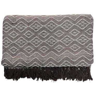 Imagem de Manta Pra Sofá 2,30 x 1,80 Gigantes Tipo Capa Sofá Algodão(Marrom e Cru)