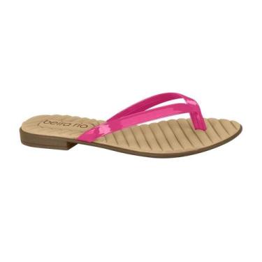 Imagem de Tamanco Feminino Rasteiro Beira Rio 8519.102, Pink, 36