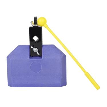 Imagem de simhoa de percussão musical, instrumento de percussão latino, durabilidade, acessórios práticos para bateria, blocos de de sino de vaca, de, Azul