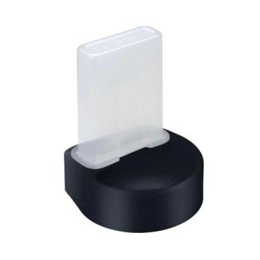 Imagem de Comedouro com Dispenser e Regulagem pra Cachorro e Gato - Arthi, Preto