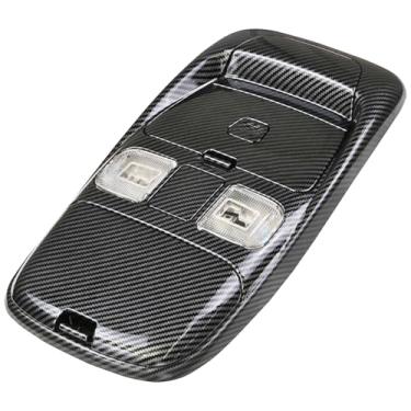 Imagem de Lâmpada LED para console superior compatível com Dodge Ram 1500 2500 3500 1998-2002 Cabine interior teto cúpula mapa luz de leitura substituir SN96TL2AA SN94TL2AA L0021202 55350657 (fibra de carbono)