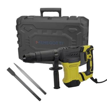 Imagem de Martelete Rompedor Menegotti MMR 1300W 127V 6Kg com SDS Max, 15J, Maleta, Ponteira e Talhadeira – Uso Profissional e Industrial
