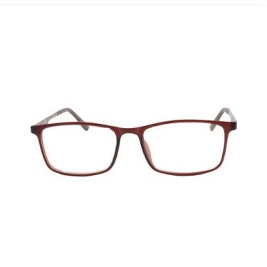 Imagem de Armação para Óculos de Grau Masculino Original Marrom - SPYCORE