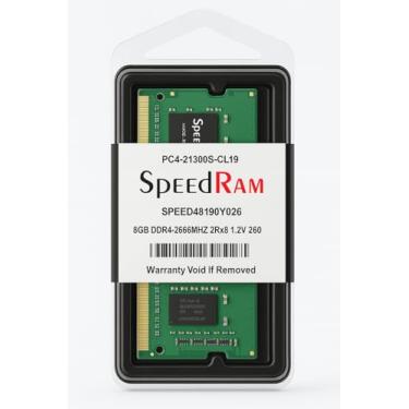 Imagem de Memória para Notebook 8GB 2666MHz 1.2V SpeedRam PC4-21300S SODIMM DDR4 SDRAM