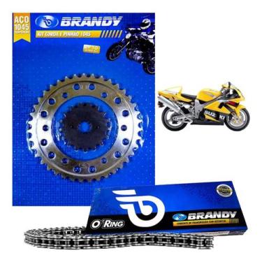 Imagem de Kit Relação Completo 530x104l Suzuki Tl 1000r 1998 Até 2002 - Brandy