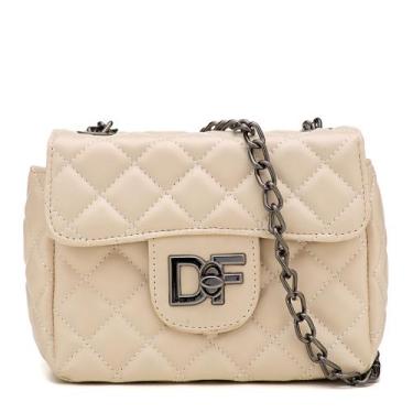 Imagem de Bolsa Feminina Matelassê Fecho Giratório Alça de Corrente - Pcintra, C