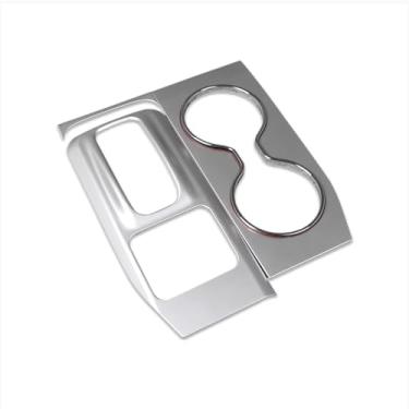 Imagem de Beautost Adequado para Honda New Pilot 2025 Acabamento do painel de mudança de marchas + suporte de copo do console central guarnições da tampa do painel (fosco)