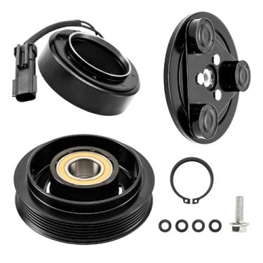 Imagem de KAX Kit de embreagem de compressor de ar condicionado AC serve para Liberty 2006-2008, Nitro 2007-2008 Replcement# CO10900C, 55111400, 55111400AA, 55111406AA, 55111400AB, 55111400AC, 67184