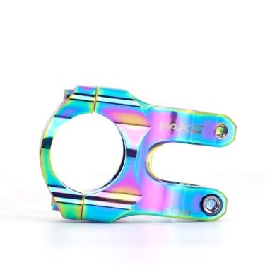 Imagem de Haste de bicicleta curta FOMTOR 31,8 35 mm para a maioria das bicicletas de montanha, bicicleta de estrada, bicicleta de engrenagem fixa, BMX, MTB