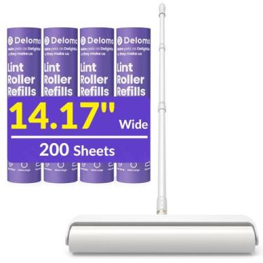 Imagem de Lint Roller DELOMO Extra Large 14,17" com 3 alças e 4 recargas