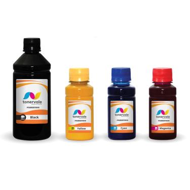 Imagem de 4 Tinta Para Impressora T210 T250 T650 550ml CMYK Pigmentado
