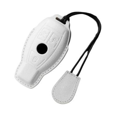 Imagem de Capa De Chave De Carro Em Couro Genuine Mercedes Benz Para Classe a B 