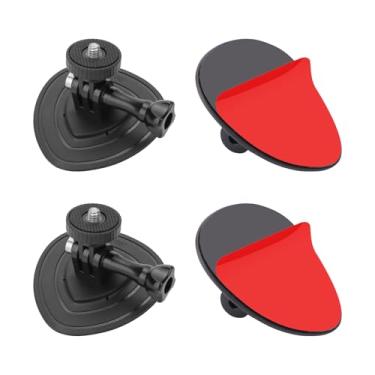 Imagem de CQT Kit de suporte adesivo flexível capacete de motocicleta para DJI OSMO 360, insta360 X5 X4 X3 one RS para GoPro Max 360 Panoramic Camera Hero 13/12/11/10/9/8 Acessórios de câmera esportiva (2)