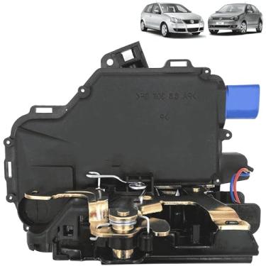 Imagem de Fechadura Elétrica Porta Traseira Direita Polo Hatch/Sedan 2003 2004 2005 2006 2007 2008 2009 2010 2011 2012 2013 2014 2