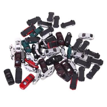 Imagem de Tongina 50 pacotes de carros de modelo 1/150 pintados para cenários de rua, arquitetura de construção