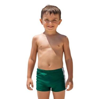 Imagem de Sunga Masculina Boxer Infantil Menino Confortável Cueca Box Praia Pisc