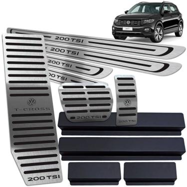 Imagem de Descanso Pedaleira Auto. Soleira T-Cross 200 TSI Preto BR