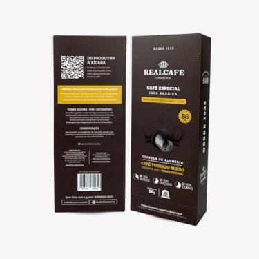 Imagem de CAFÉ ESPECIAL EM CÁPSULA REALCAFÉ RESERVA 840 - TORRA INTENSA - CAIXA COM 10 UNIDADES