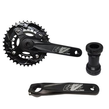 Imagem de Pedivela Bike Duplo Integrado 24/38T Aluminio 10/11V 170Mm