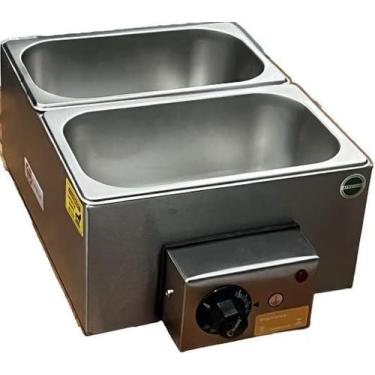 Imagem de Derretedeira de Chocolate 2 Cubas 2,5 Kg Cada Cuba Linha Industrial Ba