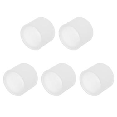 Imagem de PATIKIL Capa RCA antipoeira plugue à prova de poeira, 5 peças 0,4"/10 mm protetor de batente de porta de silicone RCA conector fêmea para caixa de som de TV, set-top boxes DVD Players projetores
