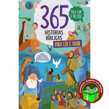Imagem de 365 Histórias Bíblicas Para Ler e Ouvir Pé da Letra Crianças Infantil 
