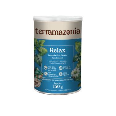 Imagem de Relax Camomila, Erva Cidreira e Spirulina Azul Terramazonia 150g