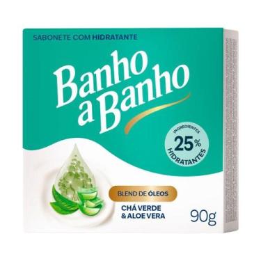 Imagem de Sabonete Ypê Banho a Banho Hidratante Chá Verde e Aloe Vera 90g