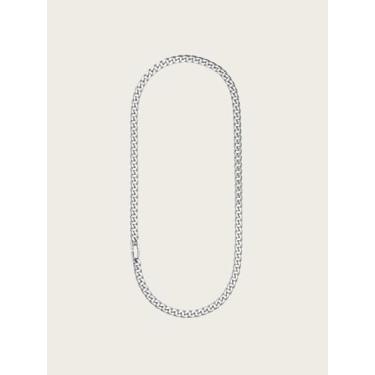 Imagem de Colar masculino de aço inoxidável com pingente de número de atleta unissex, One size, Aço inoxidável, Sem Pedra Preciosa