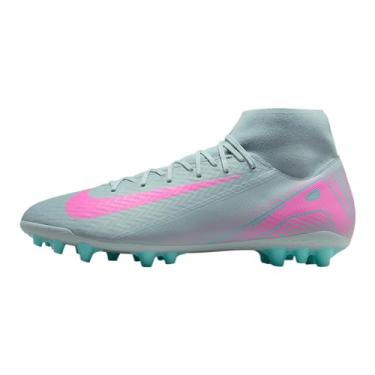 Imagem de Nike Chuteiras de futebol Mercurial Superfly 10 Academy AG de cano alto (FQ8329-301, Ocean Cube/Pink Blast), Ocean Cube/Pink Blast, 41
