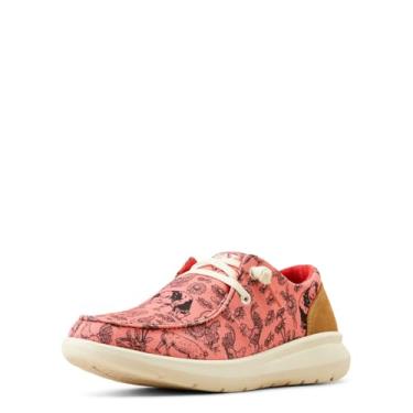 Imagem de ARIAT Mocassim feminino P26268_w_Foo, Camurça caramelo escuro/gado coral, 36