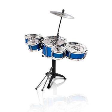 Imagem de Mini Bateria Infantil Rock Star - BW038AZ - Azul