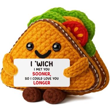 Imagem de MY-ALVVAYS Funny Sandwich Xmas for Women Men Wife Husband Couples、BF & GF| Unique Romantic Gifts & Decor for expressing Love on Christmas, Valentine's Day and Anniversary Anniversaries