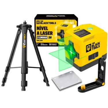 Imagem de Nível A Laser Verde Esquadro Prumo Profissional 20 Metros 2 Linhas Com