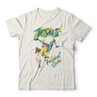 Imagem de Camiseta Jesus Futebol Clube - Studio Geek, 3G, Off white