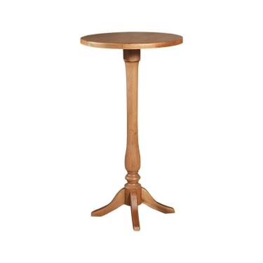 Imagem de Mesa Bistro Redonda Rústica - Castanho - Marrom