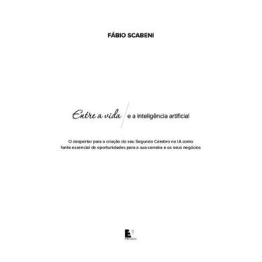 Imagem de Entre a vida e a inteligência artificial - EV PUBLICAÇÕES *