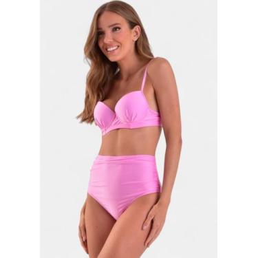 Imagem de Biquíni Areia Branca Baly Hot Pant Rosa, G