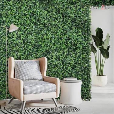 Imagem de Jardim Vertical Folhagem Simples Planta Artificial 50 X 50