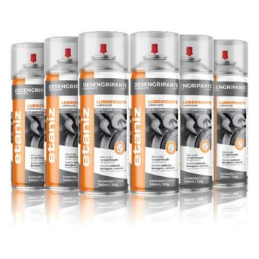 Imagem de Desengripante spray etaniz 6 unidades