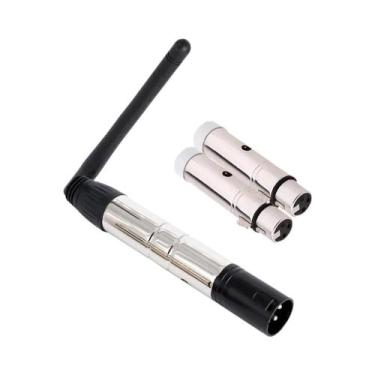Imagem de Controlador DMX512 Sem Fio ISM Transmissor Receptor XLR Para Festa Dis