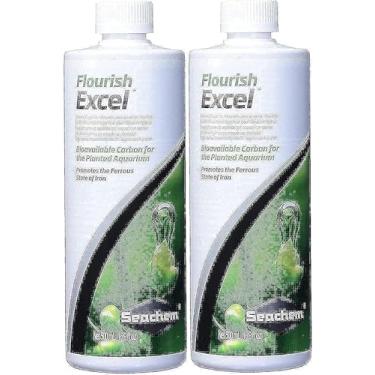 Imagem de Seachem Flourish Excel 500 ml - Pacote com 2