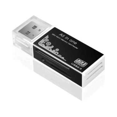 Imagem de Leitor De Cartão Multi 4 Em 1 Adaptador USB 2.0 Para Memória Stick pro