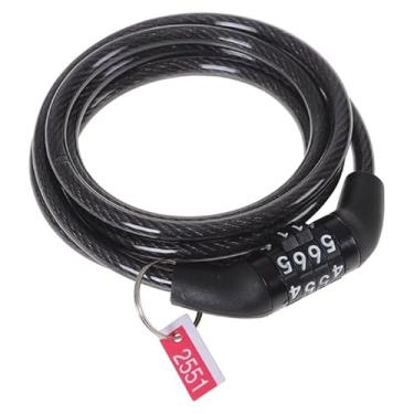 Imagem de Kit 2 Corrente com cadeado para bicicleta e moto trava com senha acessórios bike