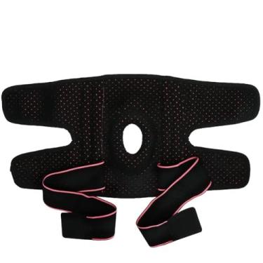 Imagem de Yinhing Joelheira de 1 Unidade Com Estabilizadores Laterais, Protetor de Suporte de Joelho Esportivo Respirável, Compressão para Design Ergonômico, Ideal para Corrida de Basquete e Levantamento de