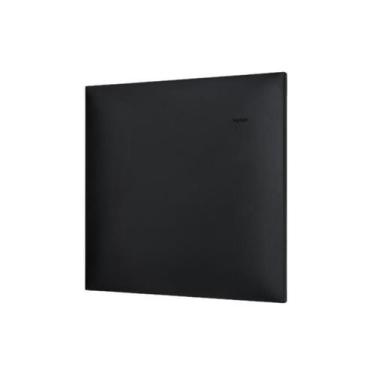 Imagem de Placa Cega 4X4 Preta Pial Plus +