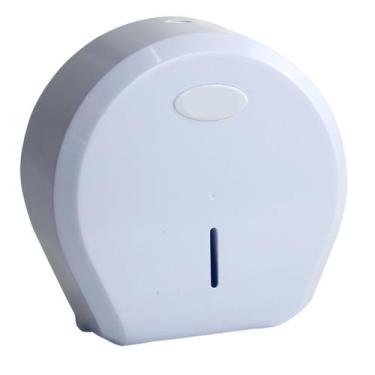 Imagem de Dispenser Suporte Porta Papel Higiênico Rolão 300 500 metros - Nobre